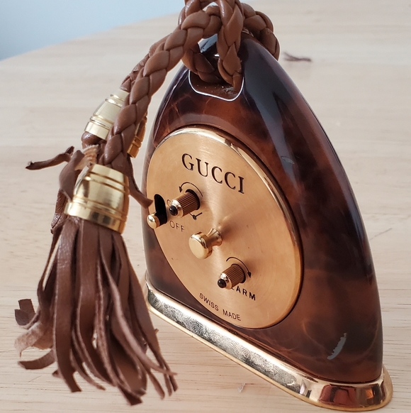 Vintage Gucci Stirrup Clock - Picture 2 of 3